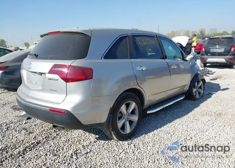 2010 Acura Mdx Technology Package from USA, damaged, VIN 2HNYD2H40AH525660
